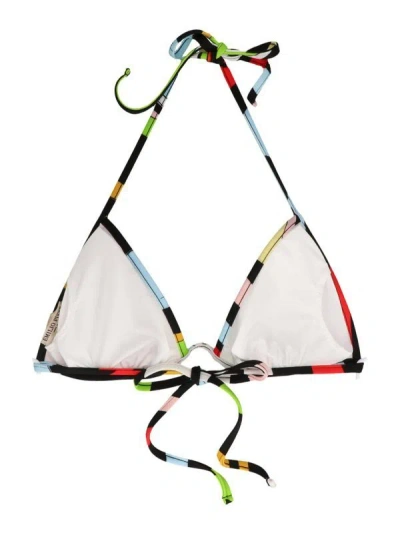Pucci Marmo-print Bikini Top