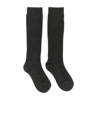 Brunello Cucinelli Button-detail Knitted Socks