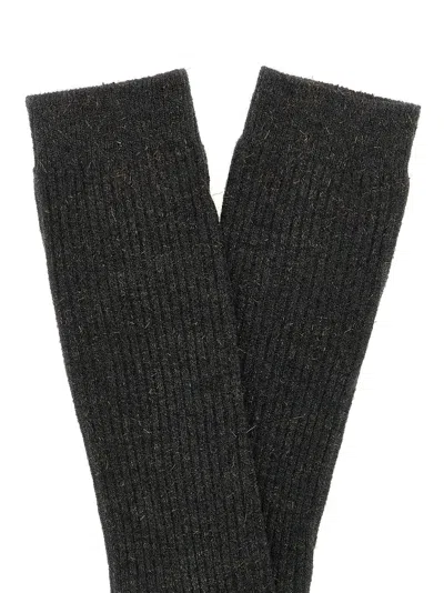 Brunello Cucinelli Button-detail Knitted Socks