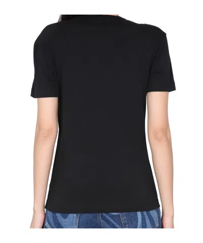 Pucci Pesci Logo-print T-shirt In Black