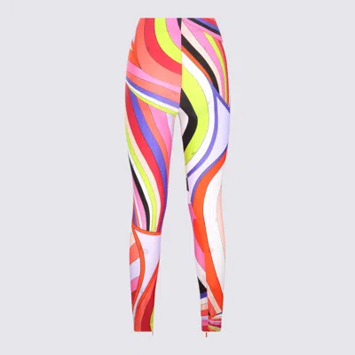Pucci Iride-print High-waisted Leggings