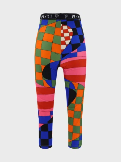 Pucci Giardino-print Leggings