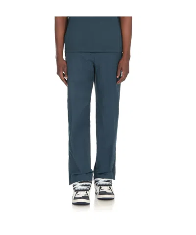 Lanvin Curb Lace-up Sneakers In White