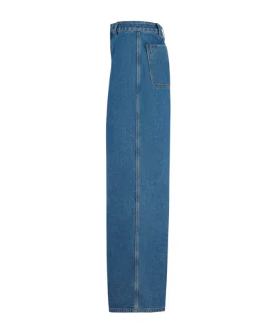 Philosophy Di Lorenzo Serafini High Waist Denim Trousers