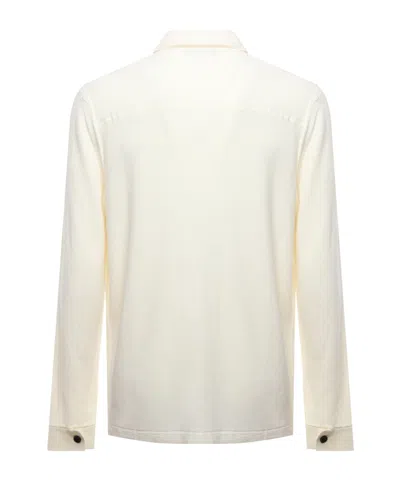 Zegna Textured Wool Shirt Jacket