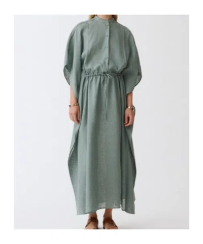 Fabiana Filippi Round Neck Dress In Green
