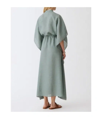 Fabiana Filippi Round Neck Dress In Green