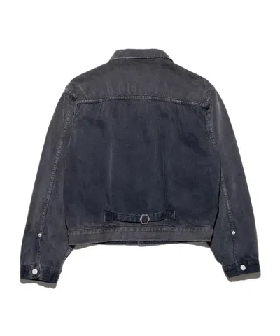 Enfants Riches Deprimes Black Type Vii Pin Assemblage Denim Jacket In Gray