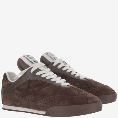 Chloé Round Toe Low-top Sneakers