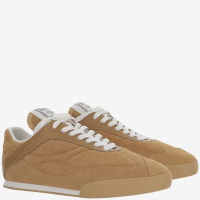 Chloé Round Toe Low-top Sneakers