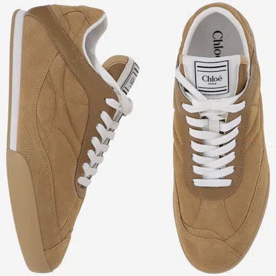 Chloé Round Toe Low-top Sneakers
