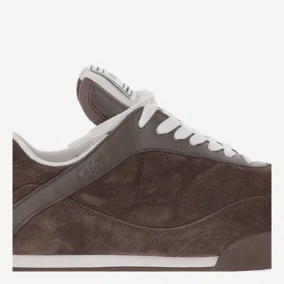 Chloé Round Toe Low-top Sneakers