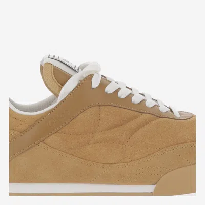 Chloé Round Toe Low-top Sneakers