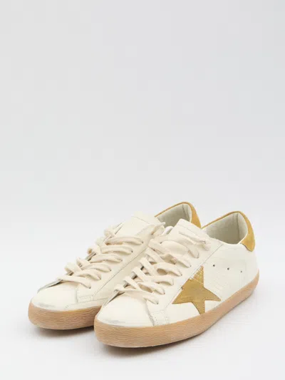 Golden Goose Super Star Sneakers In Orange