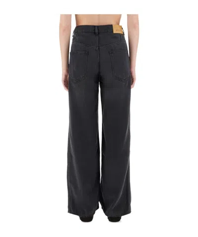 Isabel Marant Ausgeblichene Jeans Mit Falten