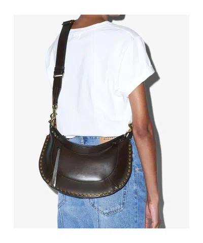Isabel Marant Naoko Calfskin Leather Hand And Shoulder Bag