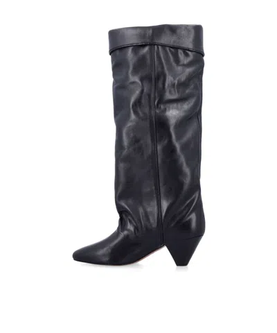 Isabel Marant Elita Knee-high Cone Heel Boots