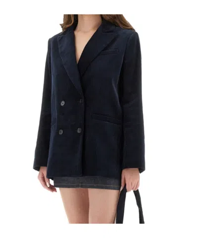 Apc A.p.c. Lucy Double-breasted Corduroy Blazer