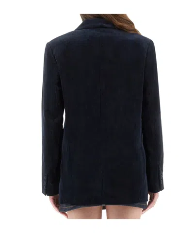 Apc A.p.c. Lucy Double-breasted Corduroy Blazer