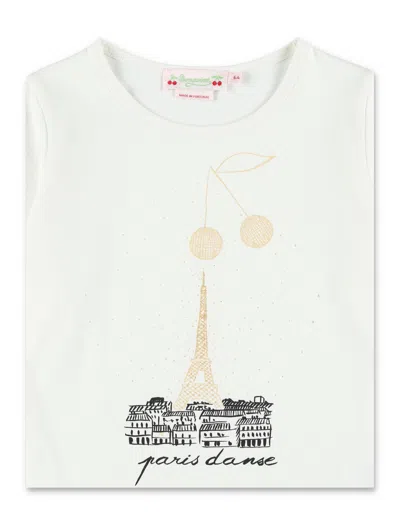 Bonpoint Long-sleeved T-shirt In Neutral