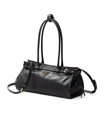 Prada Zipper Shoulder Bag