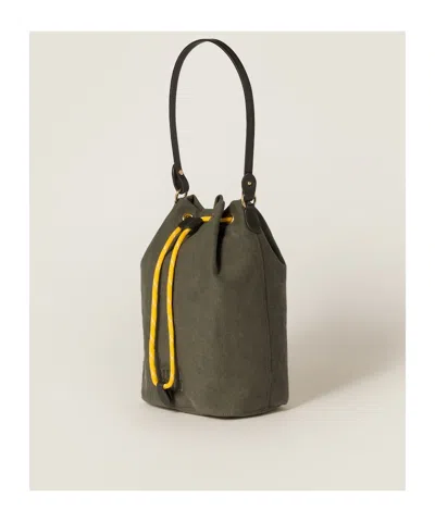 Miu Miu Drawstring Handbag