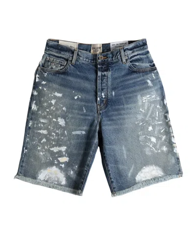 Gallery Dept. Denim Shorts With Belt Loops In Blue