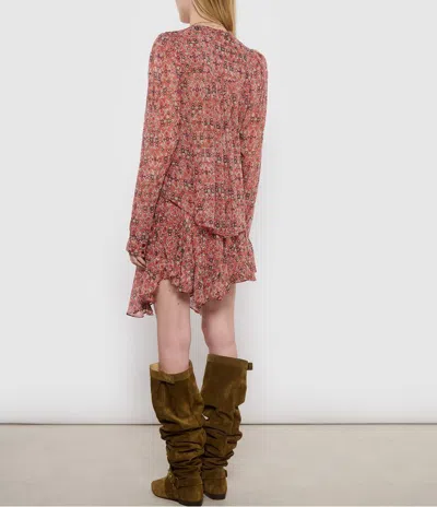 Isabel Marant High Suede Over-the-knee Pointed Toe Boot In Brown