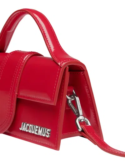 Jacquemus Le Bambino Red Handbag With Removable Shoulder Strap In Leather Woman