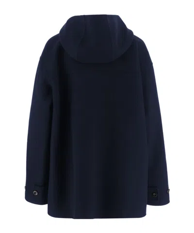 Jil Sander Long Sleeve Casual Jacket In Blue