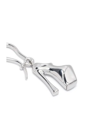 Vivienne Westwood Shoe Charm Dangle Earrings In Metallic