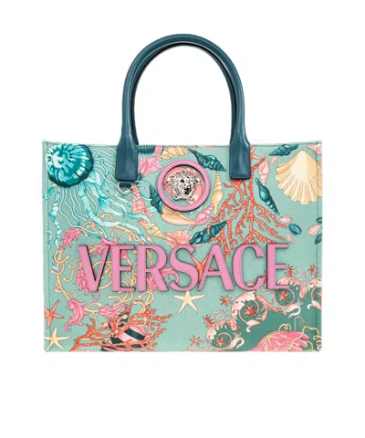 Versace Logo Tote Bag