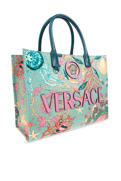 Versace Logo Tote Bag