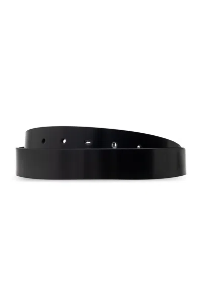 Versace Logo-detail Leather Belt