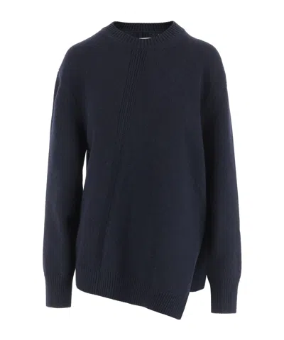 Jil Sander Asymmetrical Wool-blend Sweater