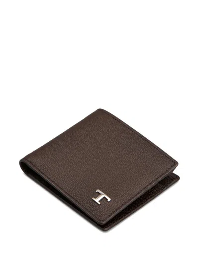 Tod's Wallet In Leather In Brown