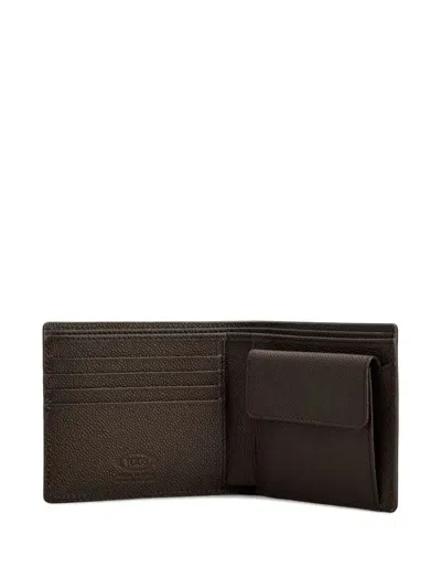 Tod's Wallet In Leather In Brown