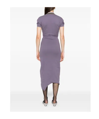 Vivienne Westwood Pulling Dress Organic Cotton Cadet Xs Women