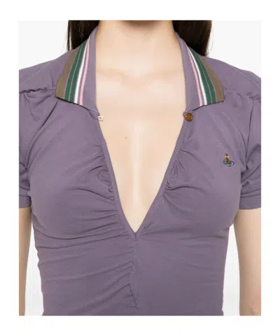 Vivienne Westwood Pulling Dress Organic Cotton Cadet Xs Women