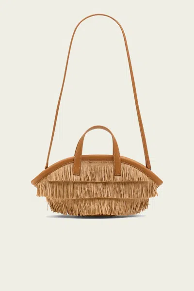 Simon Miller Mini Fringe Mercado Tote In Natural