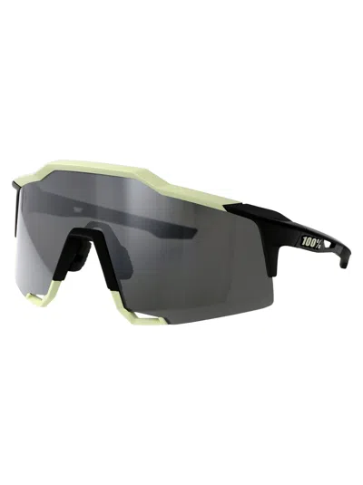 100% Soft Tact Glow Black Mirror Lens Acetate Sunglasses In Black