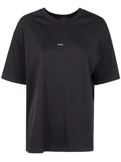 Apc A.p.c. Women 'jade' T-shirt In Black