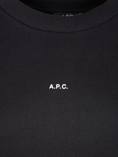 Apc Logo-print Sweatshirt