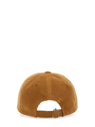 Apc A.p.c. Logo Printed Corduroy Cap