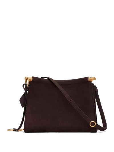Alaïa Alaia Le Click Small Square Bag In Nubuck
