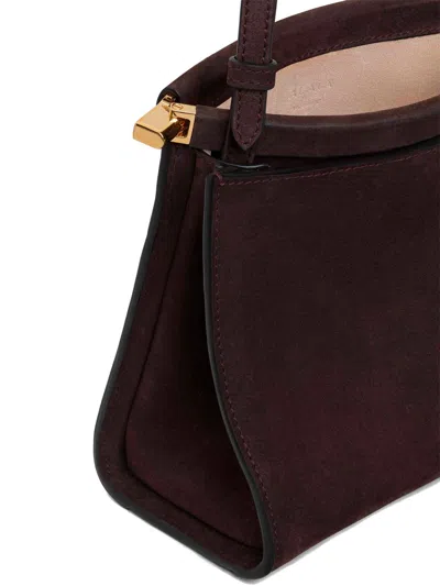 Alaïa Alaia Le Click Small Square Bag In Nubuck