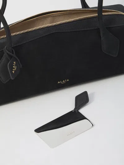 Alaïa Alaia Women Le Teckel Medium Bag In Nubuck