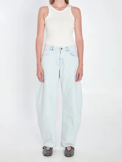 Alaïa Alaia Sculpting Rib Jersey Bodysuit In White