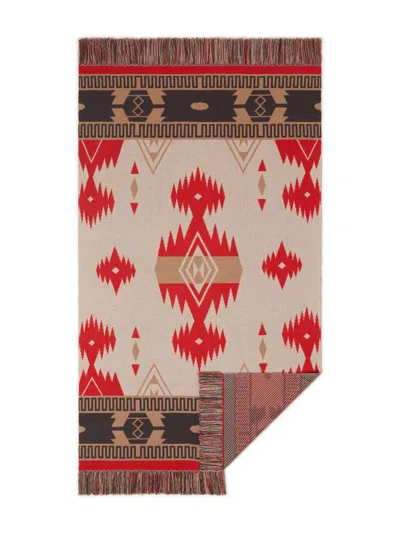 Alanui Embroidered Cashmere Blend Icon Blanket