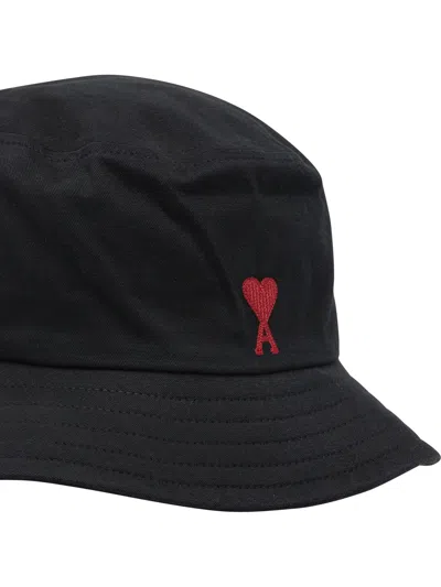 Ami Alexandre Mattiussi Embroidered Bucket Hat